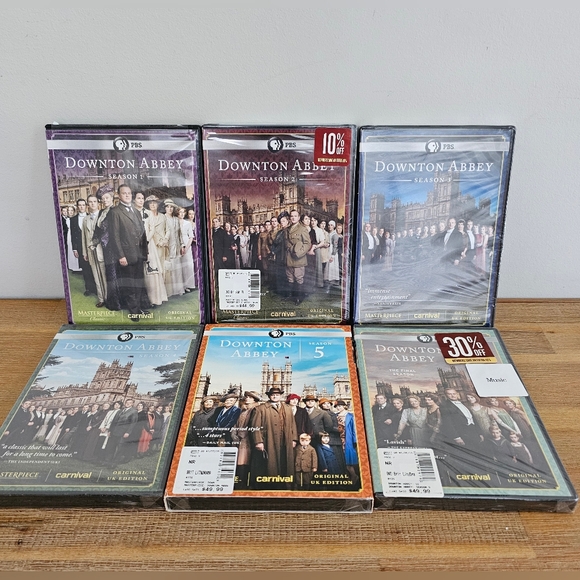 NEW SEALED DOWNTON ABBEY Complete  6 Seasons - Picture 1 of 9